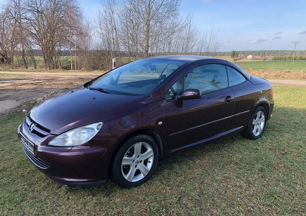 Peugeot 307 CC cena 8900 przebieg: 225250, rok produkcji 2004 z Leśnica małe 172